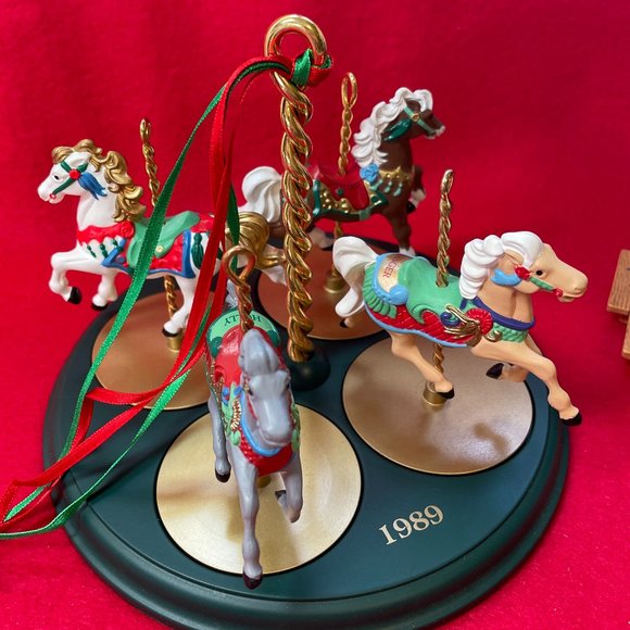 Carousel Horses Hallmark Ornament - Picture 1 of 16